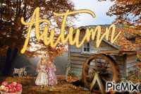 Autumn Mill - GIF animé gratuit