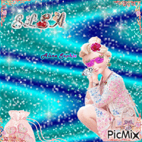 ELSA FROZEN SUMMER 2016 ELEGANT AND VOGUE COMBINATION BY ALINE SOPHIE - Free animated GIF