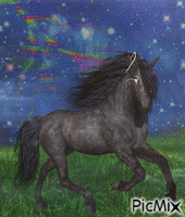 Lightning Horse - Free animated GIF