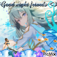 Kusanagi Nene Night Goodnight - GIF animé gratuit