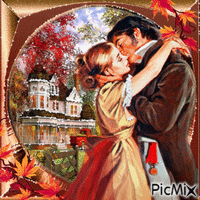 Осенняя любовь Animated GIF
