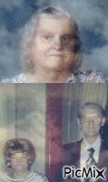 ma mere et mes grand parents - Gratis geanimeerde GIF