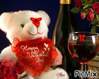 Happy Valentine`s day animovaný GIF