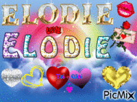 Elodie - GIF animé gratuit