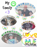 meine Familie - Besplatni animirani GIF