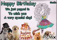 Happy Birthday - 無料のアニメーション GIF
