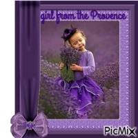girl from the Provence GIF animado