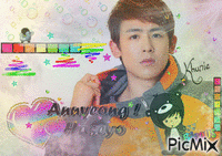 Khunie - Annyeong ! Haseyo animēts GIF