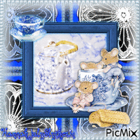 {(Cute Mousey Tea Party)} κινούμενο GIF