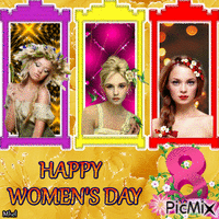 women's day Animated GIF