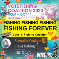 fishing coalition vote - GIF animé gratuit