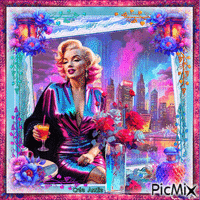 Marilyn Monroe, Actrice américaine animirani GIF