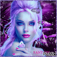 Fantasy - In Purple - 無料のアニメーション GIF