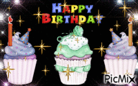 Happy Birthday animált GIF