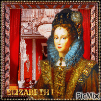 Elizabeth I animerad GIF