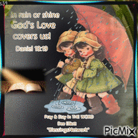 God's love - GIF animé gratuit
