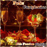 Feliz Cumpleaños - Безплатен анимиран GIF