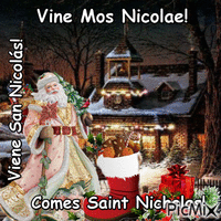 Viene San Nicolás! animasyonlu GIF
