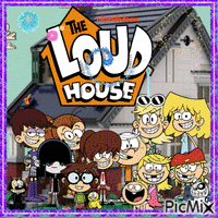 Nickelodeon The Loud House animēts GIF
