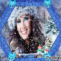 MUJER MERRY Animated GIF