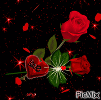 rózsa - Безплатен анимиран GIF