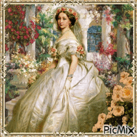 Viktorianische Frau... Königin Victoria