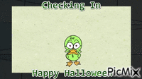 Halloween Check-In - Darmowy animowany GIF