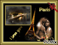 PARIS - GIF animado grátis