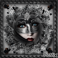 Black and silver fantasy... анимирани ГИФ