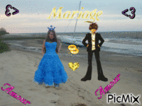 mariage de clémence animovaný GIF