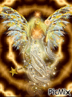 Angellight and Power from God to you all κινούμενο GIF