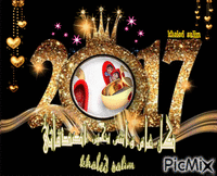 happy new year khaled - GIF animé gratuit