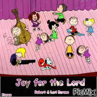 Joy for the Lord by Robert & Lori Barone is on Itunes - Animovaný GIF zadarmo