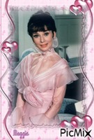 Audrey Hepburn анимированный гифка