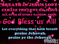 Jehovah-Jesus the Lord is my Saviour! - Free animated GIF