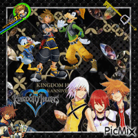 Kingdom Hearts - Бесплатный анимированный гифка