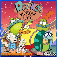 Rocko's Modern Life animuotas GIF