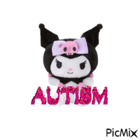 Autism Kuromi - GIF animé gratuit