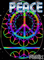 Peace Sign Animated GIF