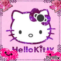 Hello kity 动画 GIF