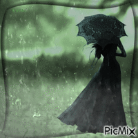 Rain animovaný GIF