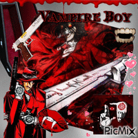 Your favorite vampire contest - Alucard from hellsing Animated GIF