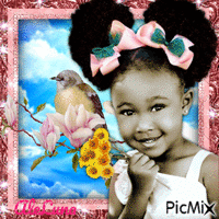 Black child - Δωρεάν κινούμενο GIF