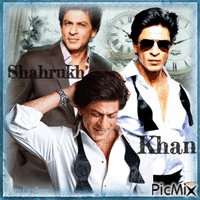 Shahrukh Khan für SRK Fan animerad GIF