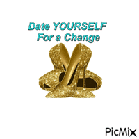 Date yourself for a change! - GIF animado gratis