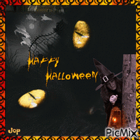 Happy Halloween - GIF animasi gratis