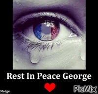 Rest In Peace George - Ingyenes animált GIF