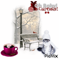 Oh Baby! Its Cold Outside animovaný GIF