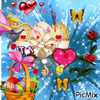 Picmix multicolore - Darmowy animowany GIF