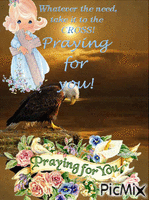praying for our nation アニメーションGIF